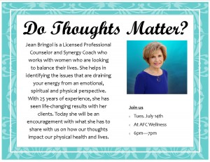 Do Thoughts Matter 2015